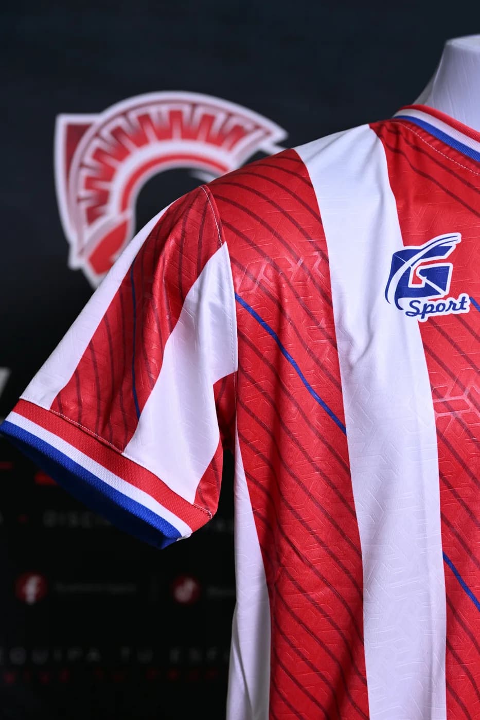Camiseta Paraguay rayada